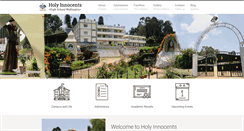 Desktop Screenshot of holyinnocentshs.com